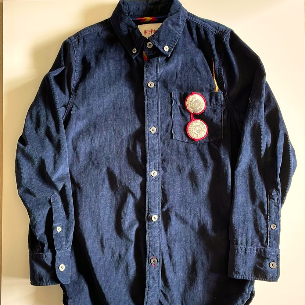 Limited Edition Harry Potter Mini Boden Boys Youth Size 9-10Y Button-up